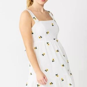 White Floral Sundress